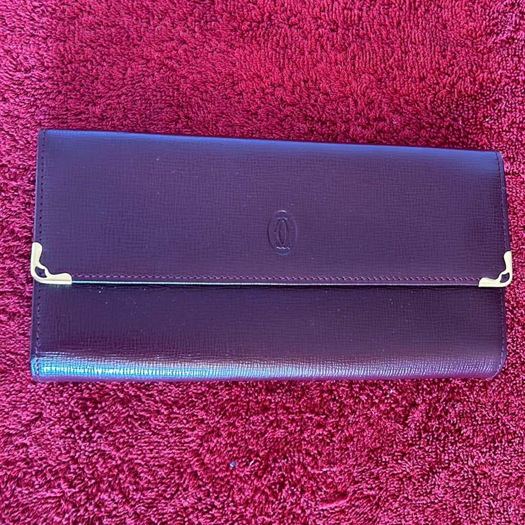 Authentic Cartier Wallet Clutch